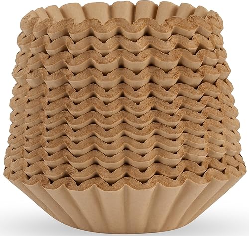 Miniatura 6 de Tupkee Filtros de café de 8 a 12 tazas, 1200 unidades, estilo cesta, filtro de café natural sin blanquear, fabricado en los Estados Unidos