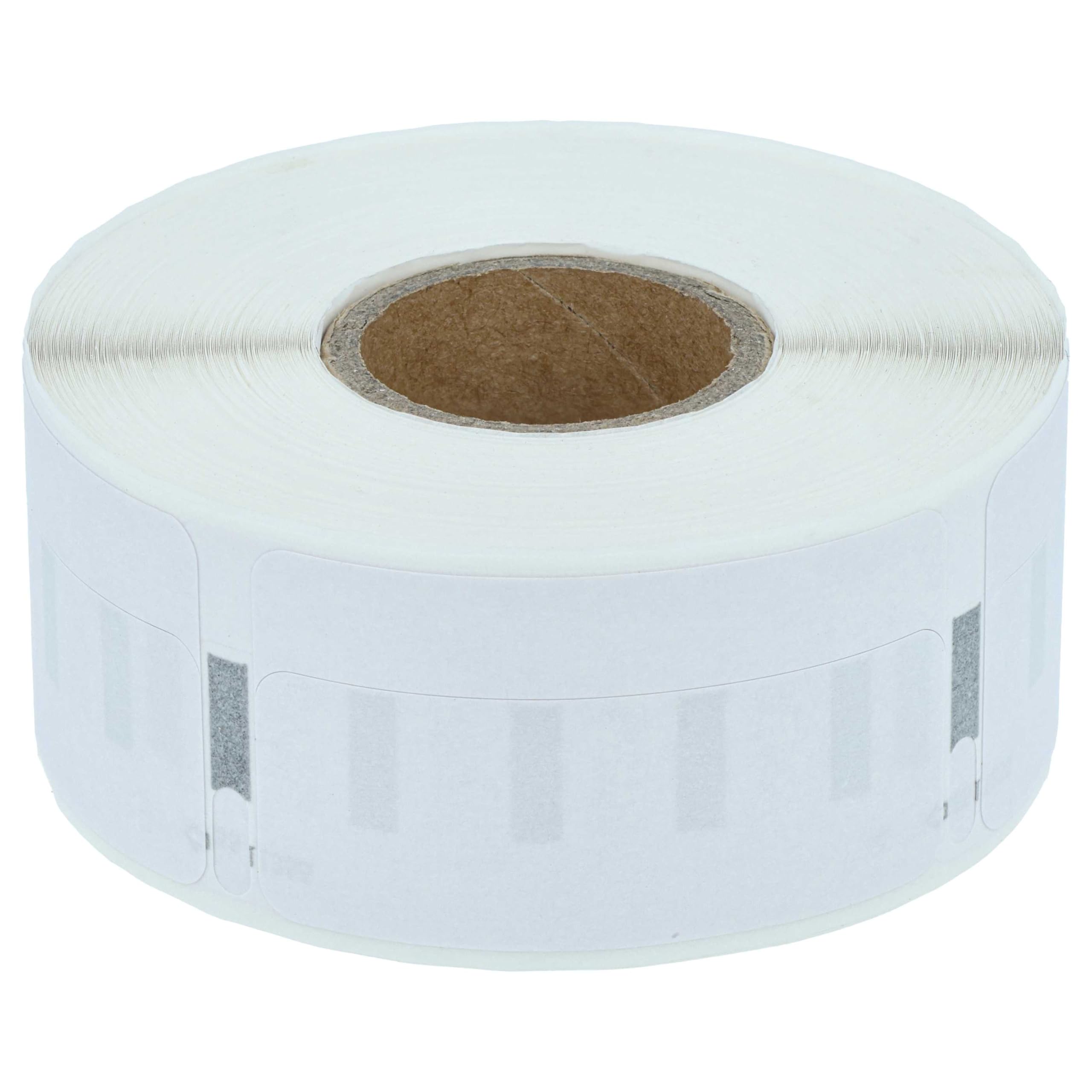 vhbw, rolka 50 etykiet 19 mm x 51 mm (220 etykiet), kompatybilny z Dymo LabelWriter 310, 310 II, 320, 330, 320 II, kolor: biały