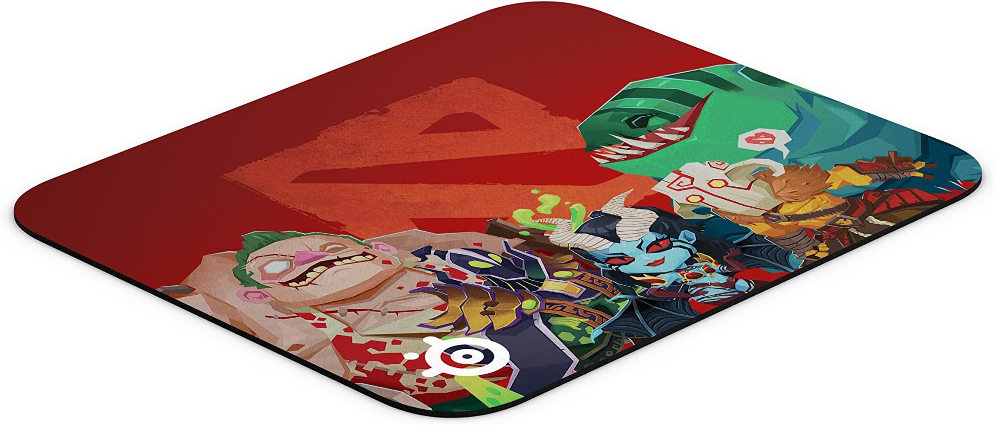 SteelSeries QcK Mini Dota 2 / TI - Gaming Fabric Mouse Pad - Exclusive Micro Woven Surface - Optimised for Gaming Sensors - Size S (250mm x 210mm x 2mm)