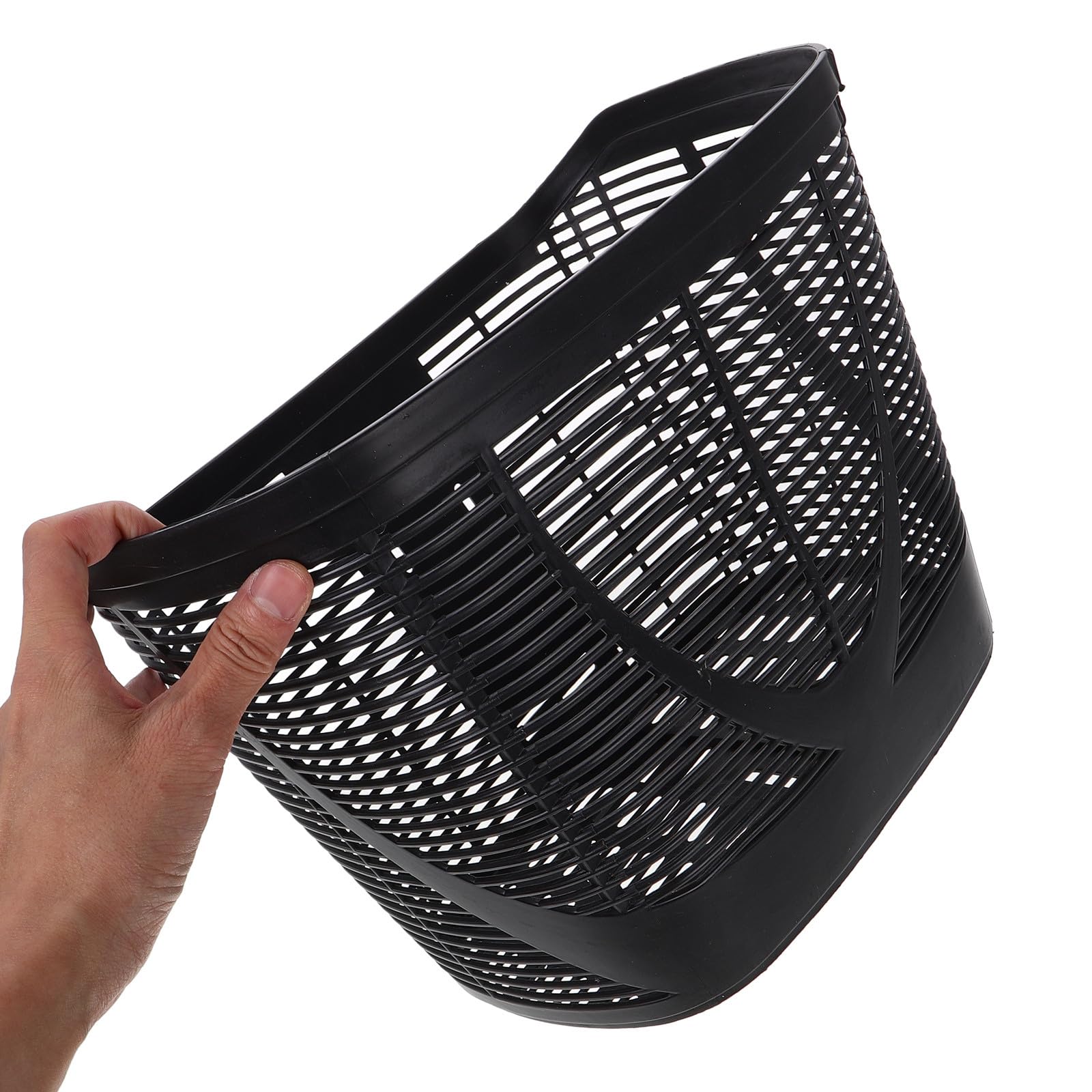 Cestino per Monopattino Elettrico e Bicicletta da Città in Plastica Resistente, Cestino Anteriore Spazioso da Manubrio, Facile da Installare per Pendolarismo Urbano e Mobilità