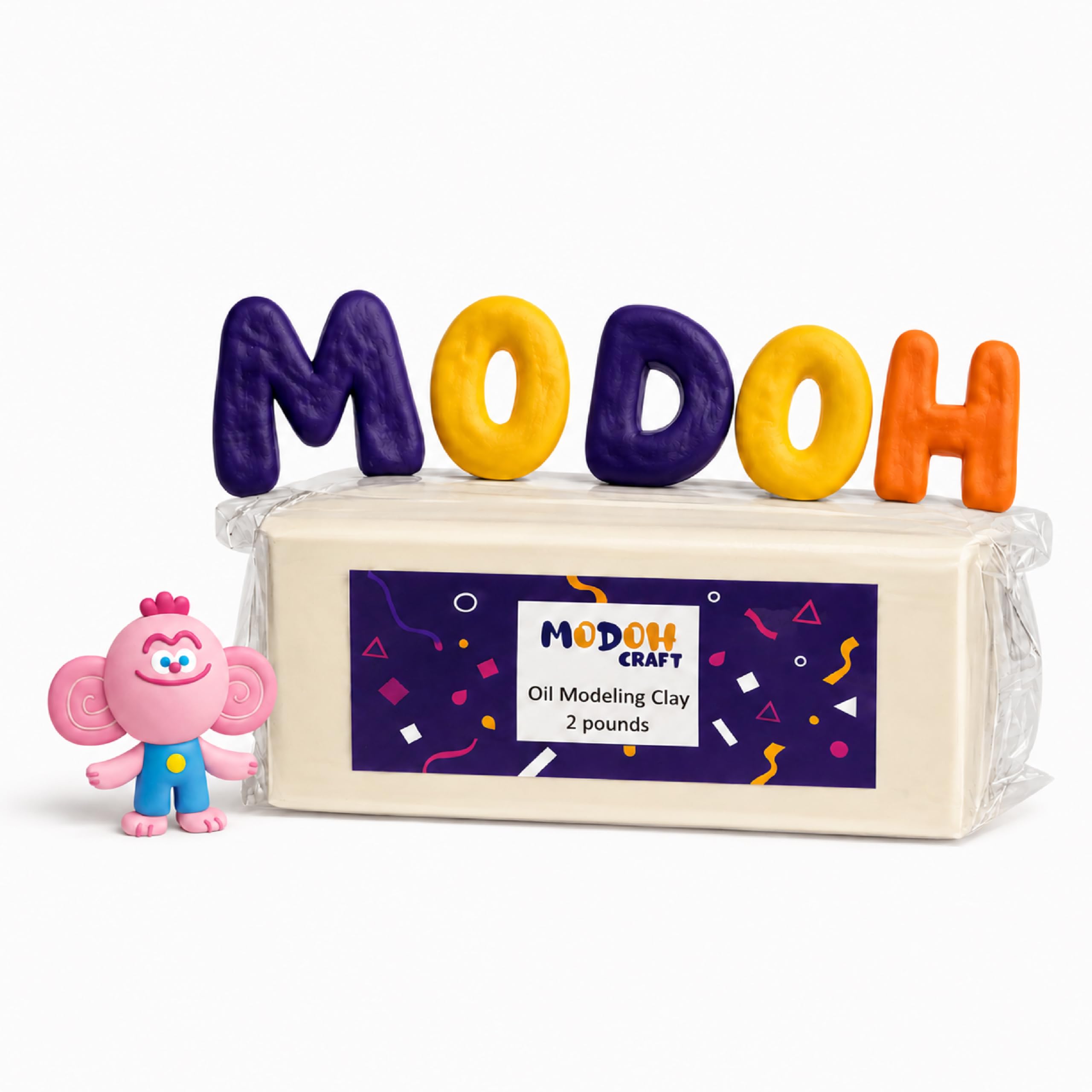 Amazon.com: MODOH Plasticine Oil Based Modeling Clay, Non