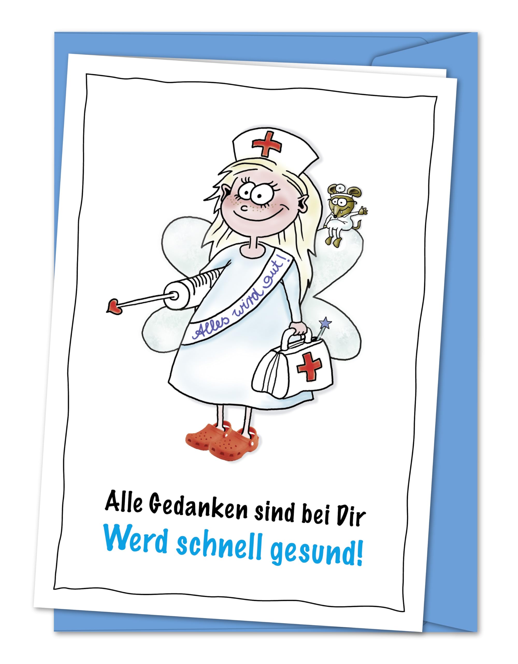 Carte De Vœux-Bon Rétablissement & Fleur - Ça CARTonne