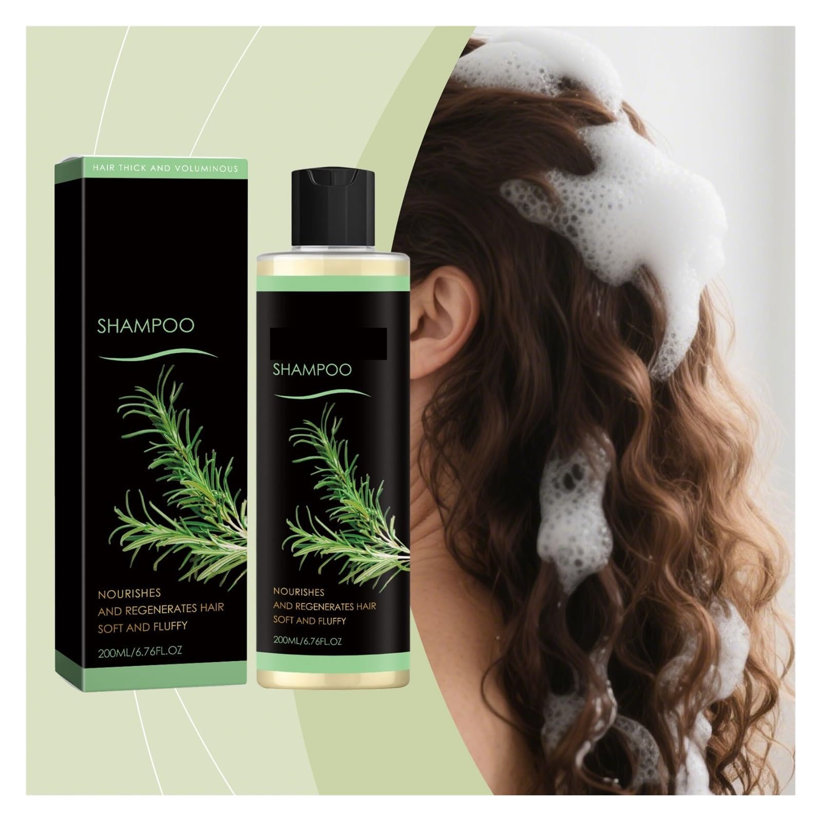 Shampoo for la cura del cuoio capelluto | Deterge e nutre il cuoio capelluto, rinforza le ciocche di capelli e riduce la rottura.(2pcs)