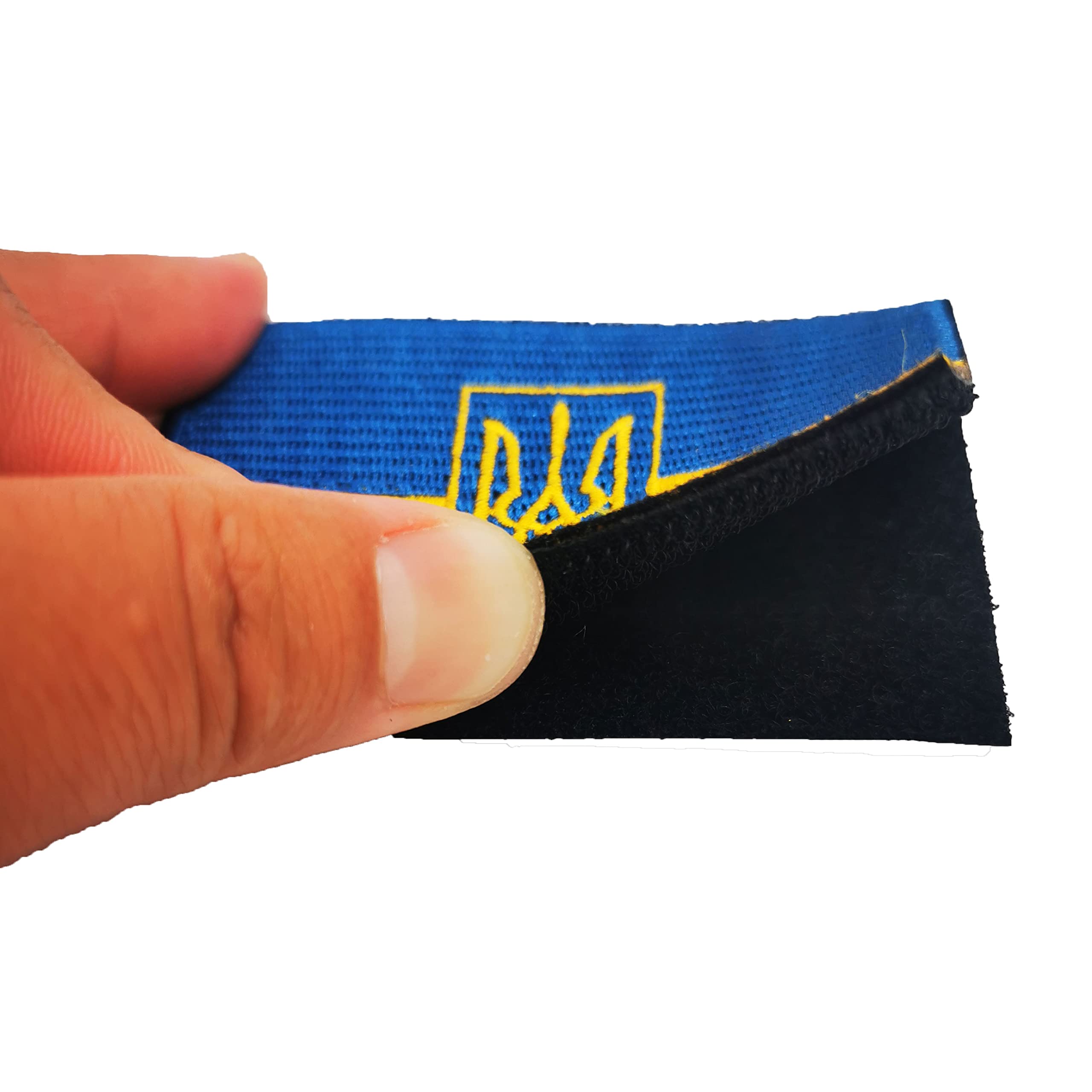 3 Parches Tácticos De Bandera De Ucrania, Tridente Bordado
