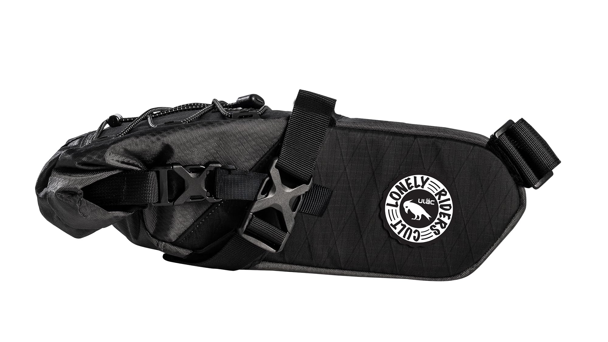 ULAC RADTAIL GT Water Resistant Large Capacity Bike Seat Pack, Bicycle Saddle Bag Pouch for Cycling (Onyx, 5.8L)