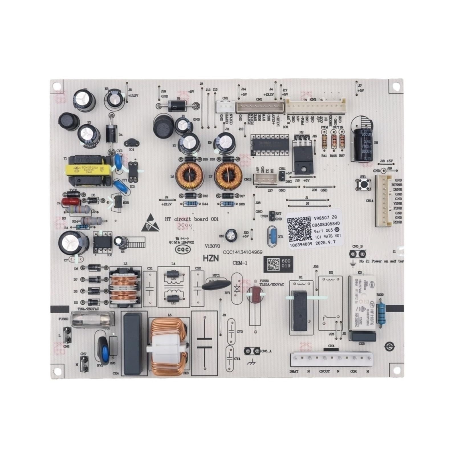0060830584D Control Board for ，Compatible for Haier， Refrigerator Circuit PCB Fridge Motherboard Freezer Spare Parts