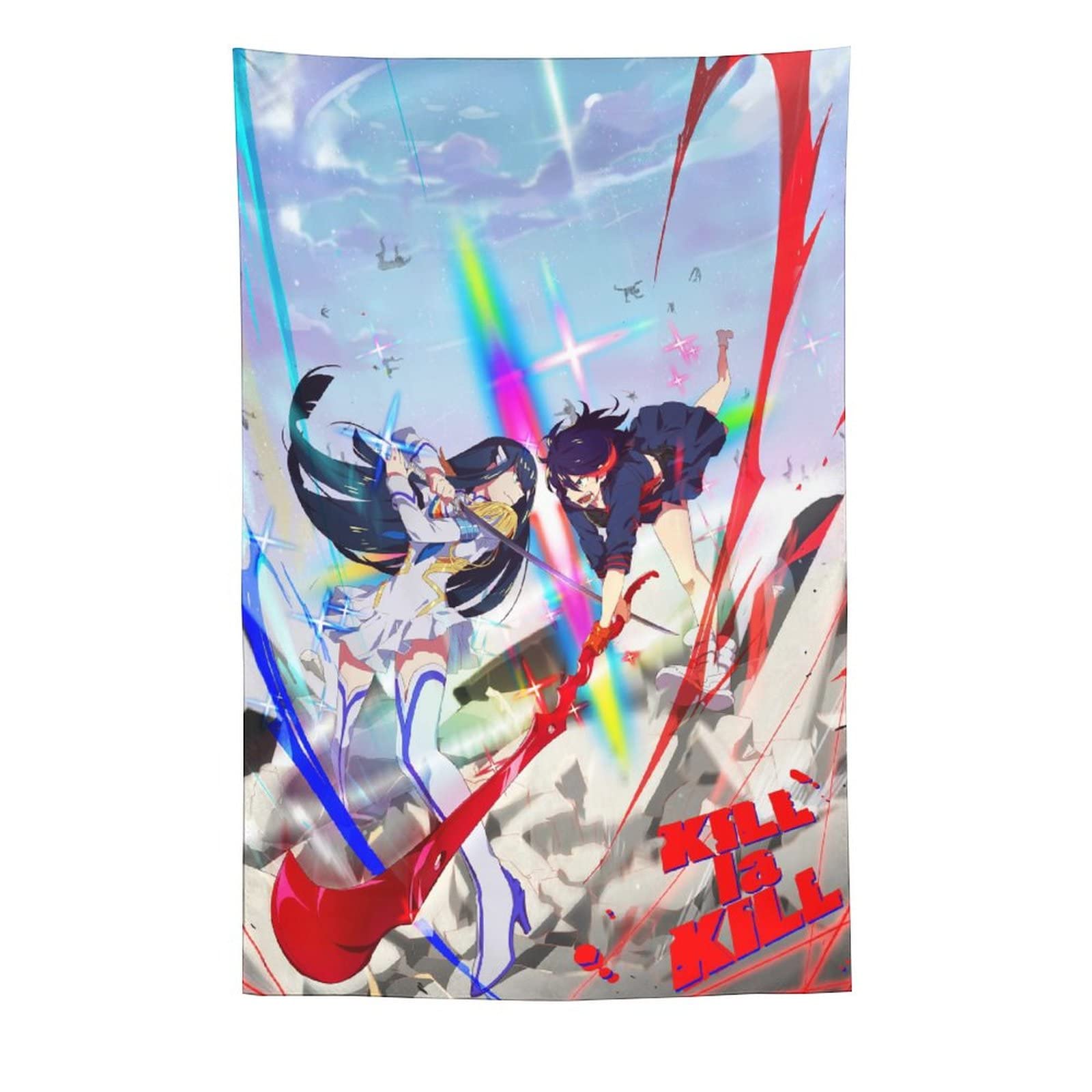 レア】キルラキル ザ・ゲーム 纏流子＆鬼龍院皐月 異布 タペストリー