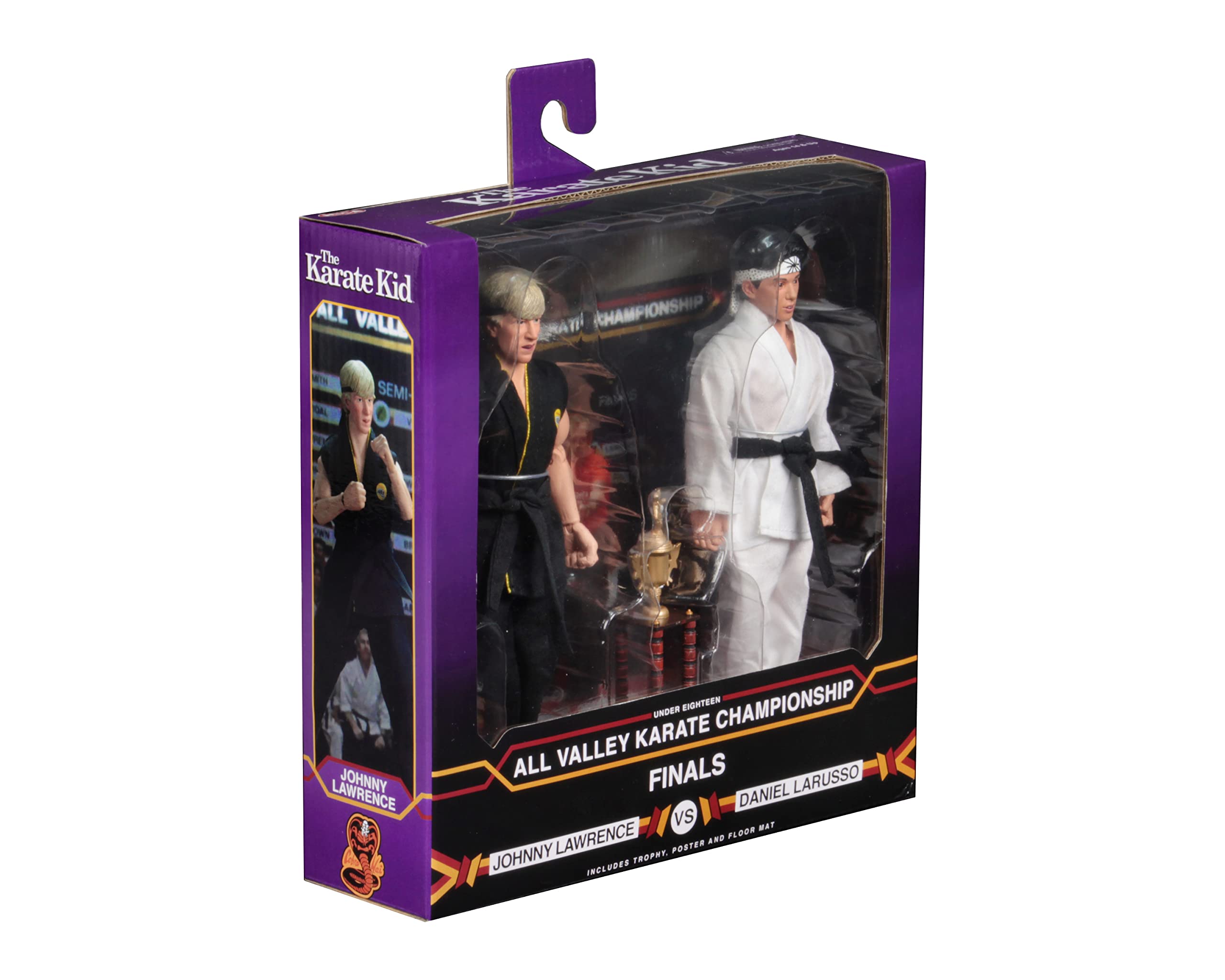 Amazon.com: NECA The Karate Kid - 8” Clothed Figures - Tournament