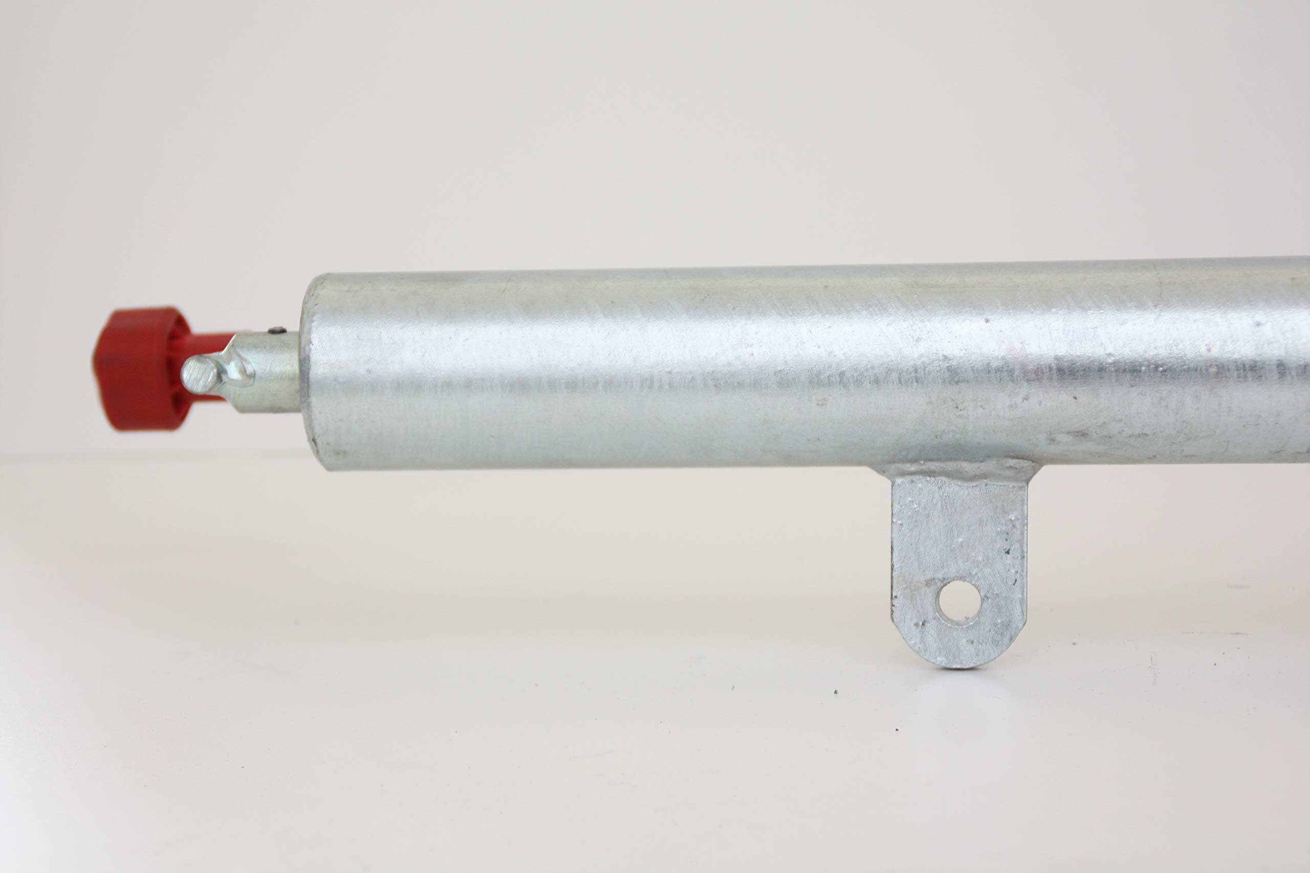 trailer parts4u Original Alko Profi Automatik Stützrad 230x80 / 60 mm Rohrdurchmesser 500kg mit Flansch Lange Ausführ. 1223638
