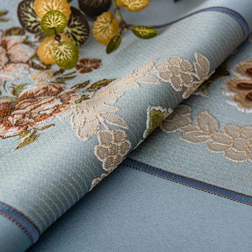 Tischdecke Tischtuch Pflegeleichte Tischwäsche Anti Heiß Tischläufer Eckig Viele Größe Farbe Wählbar Braun 130 × 250cm
