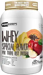 Whey Protein 840g - 21g Proteína - Zero Açúcar (840g, Frutas Tropicais)