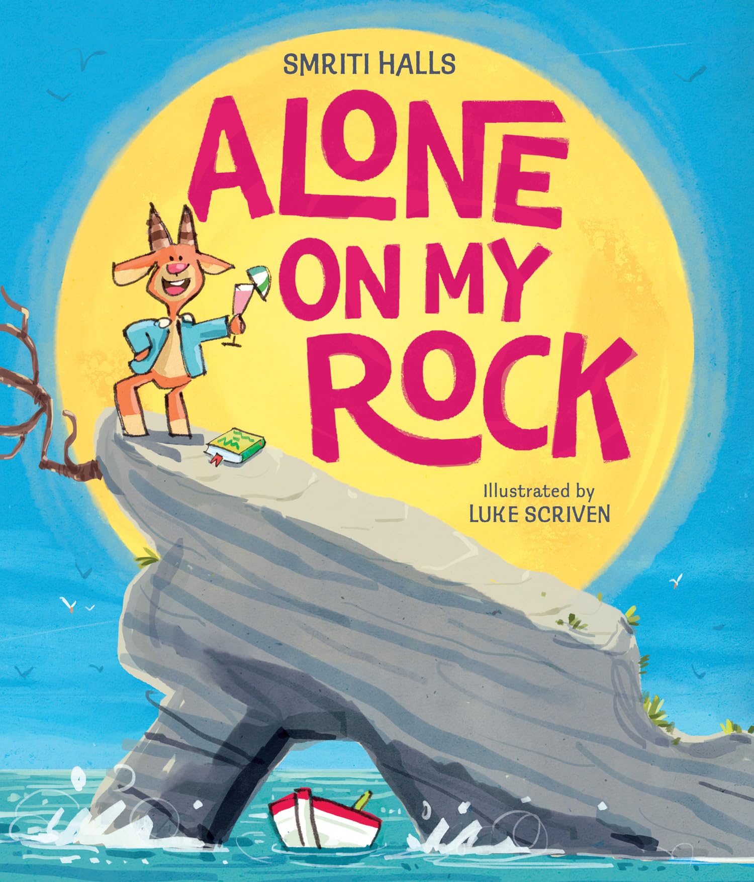 ALONE ON MY ROCK PB by Smriti Halls (Paperback Book)
