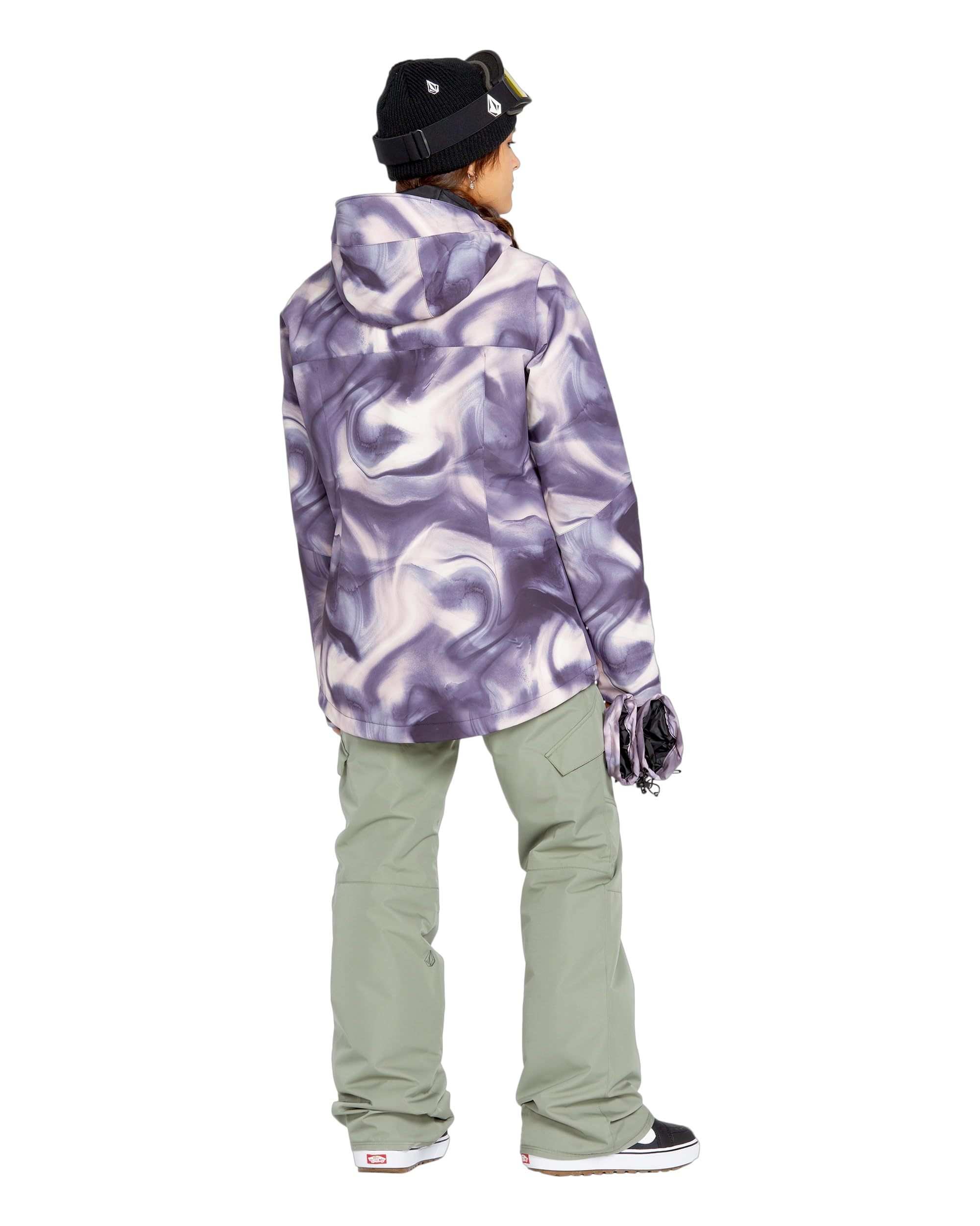 Volcom Bolt Insulated Snowboard Ski Winter Hooded Jacket Chaqueta de nieve Mujer (Pack de 1)