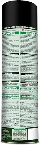 Miniatura 6 de Spectracide Bug Stop Home Barrier, Kills Ants & Wasp, Hornet and Insects Killer, Kills Wasps & Hornets, 2 Count, 20 Ounce (Aerosol Spray)