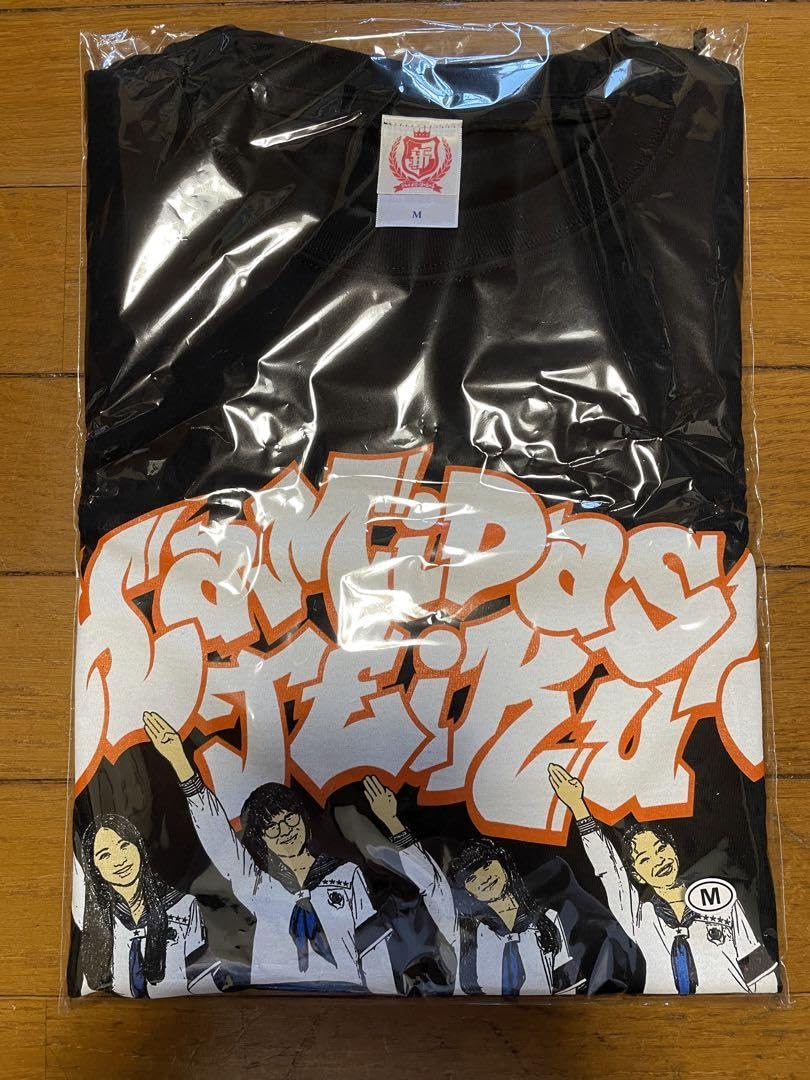 新しい学校のリーダーズはみ出し版画(学校行けやあ)Tシャツ 新しい学校のリーダーズはみ出し版画(学校行けやあ)Tシャツ