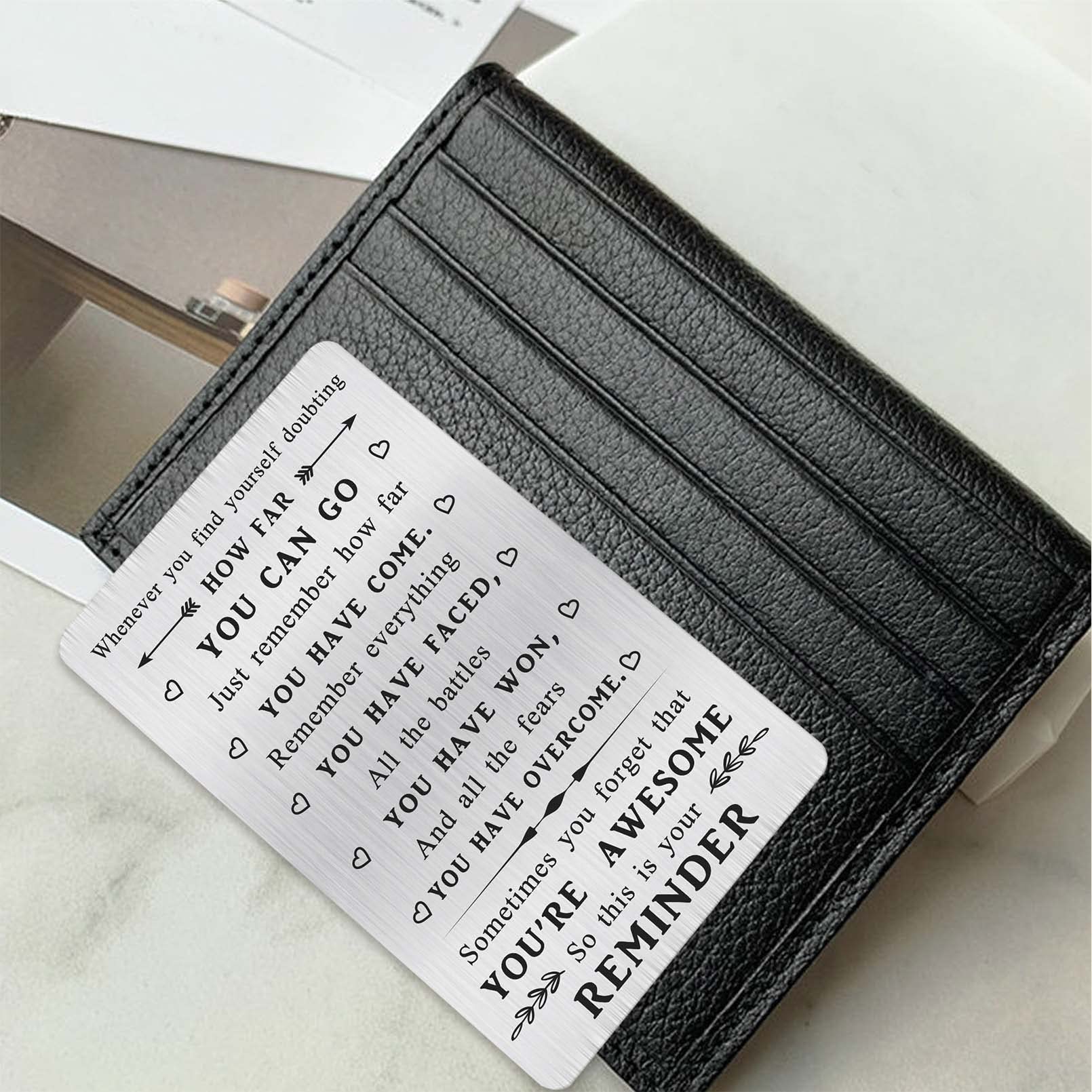 MOQIYXL Inspirational Valentines Gifts for Men Women Sometimes You Forget You're Awesome - Image 4