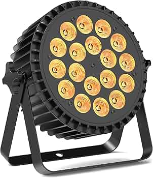 Amazon.co.jp: ZonQoonz 18*10W LED 舞台照明 ステージライト