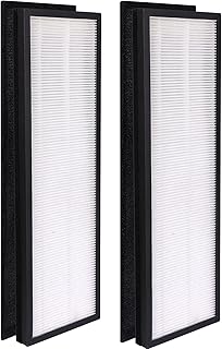 2-Pack NEA-F1 Replacement Filter Compatible with Eureka NEA120 and Toshiba Smart WiFi Air Purifier, Replace NEA-F1 & NEA-C1