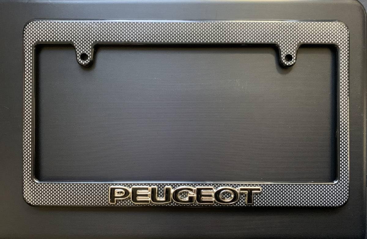 Amazon.co.jp: プジョーPEUGEOTナンバーフレーム106 108 206 207 208 