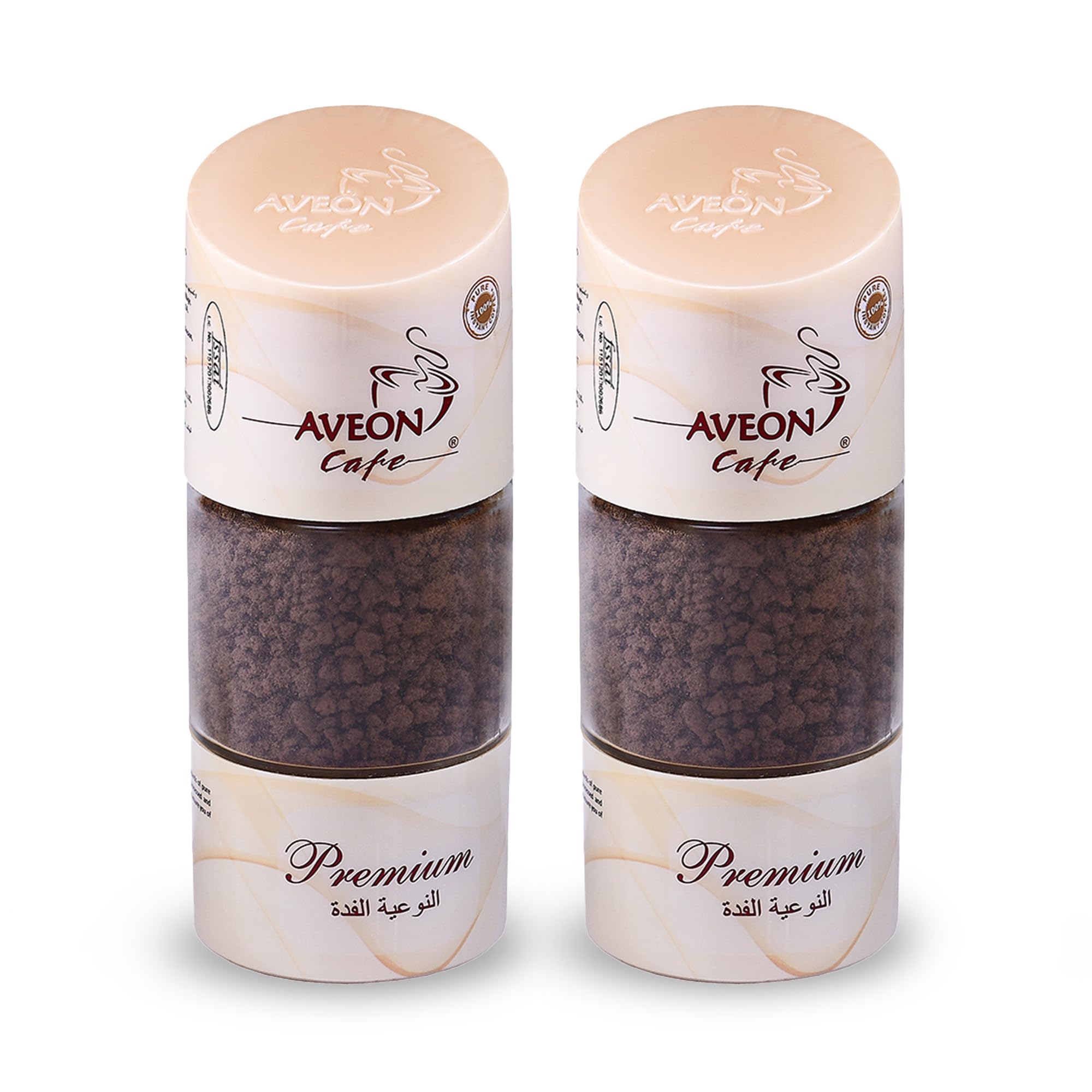 Aveon Cafe Premium Instant Coffee - 100g Jar | Finely Agglomerated Blend for Rich Aroma & Smooth Flavor | Crafted with Arabica and Robusta | 100% Coffee Perfection| Pack of 2 (2 x 100g Jars) (B0CJ8CH79D) Amazon Price History, Amazon Price Tracker