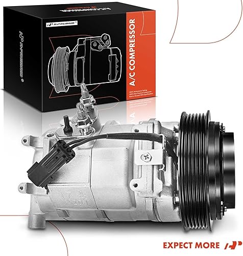 Miniatura 9 de A-Premium Compresor de A/C con embrague compatible con Chrysler 300 2007-2010, Dodge Charger Challenger 2009-2010, Magnum 2007-2008, 3.5L 4.0L