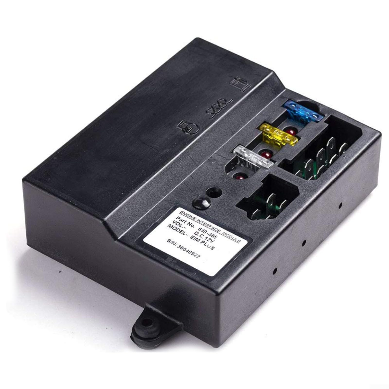 Módulo de interfaz de motor de generador de 12 V EIM 630-088 Unidad de controlador de repuesto Interruptor de relé solenoide de arranque Genset