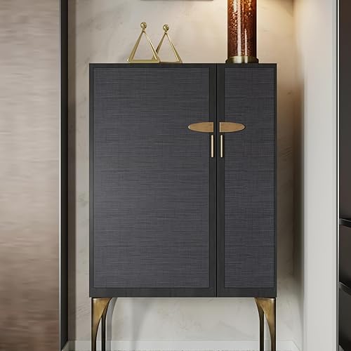 Miniatura 5 de CRE8TIVE Papel tapiz de imitación gris oscuro, 12 x 354 pulgadas, papel tapiz extraíble con textura moderna para dormitorio, sala de estar,