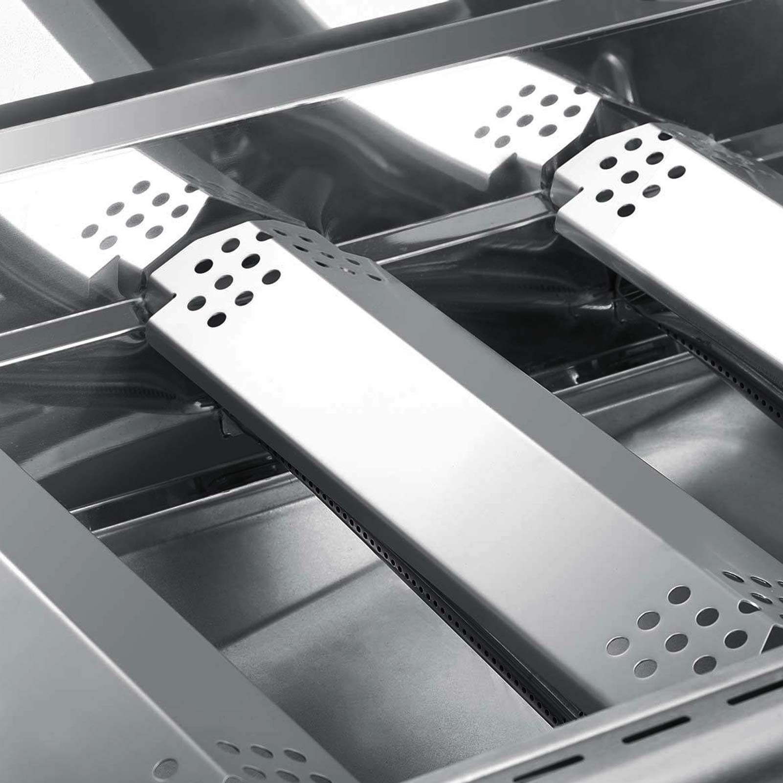 Piezas de repuesto para Nexgrill 4 quemadores 720-0925P 720-0925 720-0925PG, protector térmico y kit de quemador para parrilla experta 720-0789H, piezas de repuesto Nexgrill 4 quemadores
