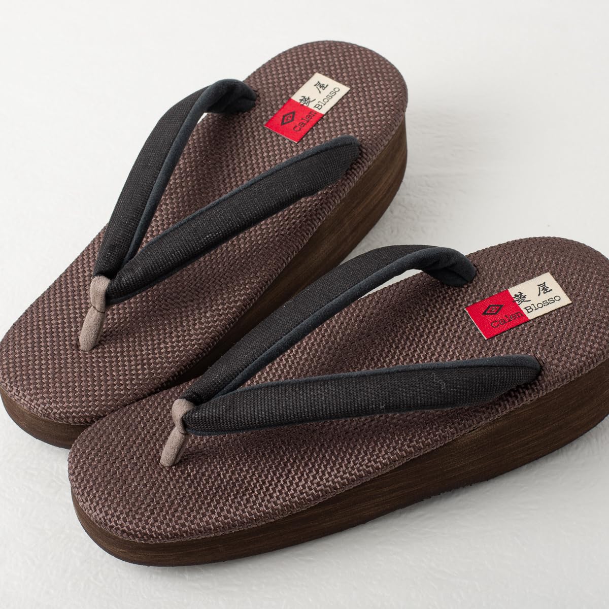 Amazon.co.jp: ≪菱屋カレンブロッソ×正絹帯地鼻緒≫Calen Blosso 