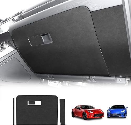 KUNGKIC Para toyota 86 Subaru BRZ 2021 2022 2023 Guantera Adhesivos Adhesivos Italiano Alcántara Adhesivo Protector Accesorios Interior del Coche