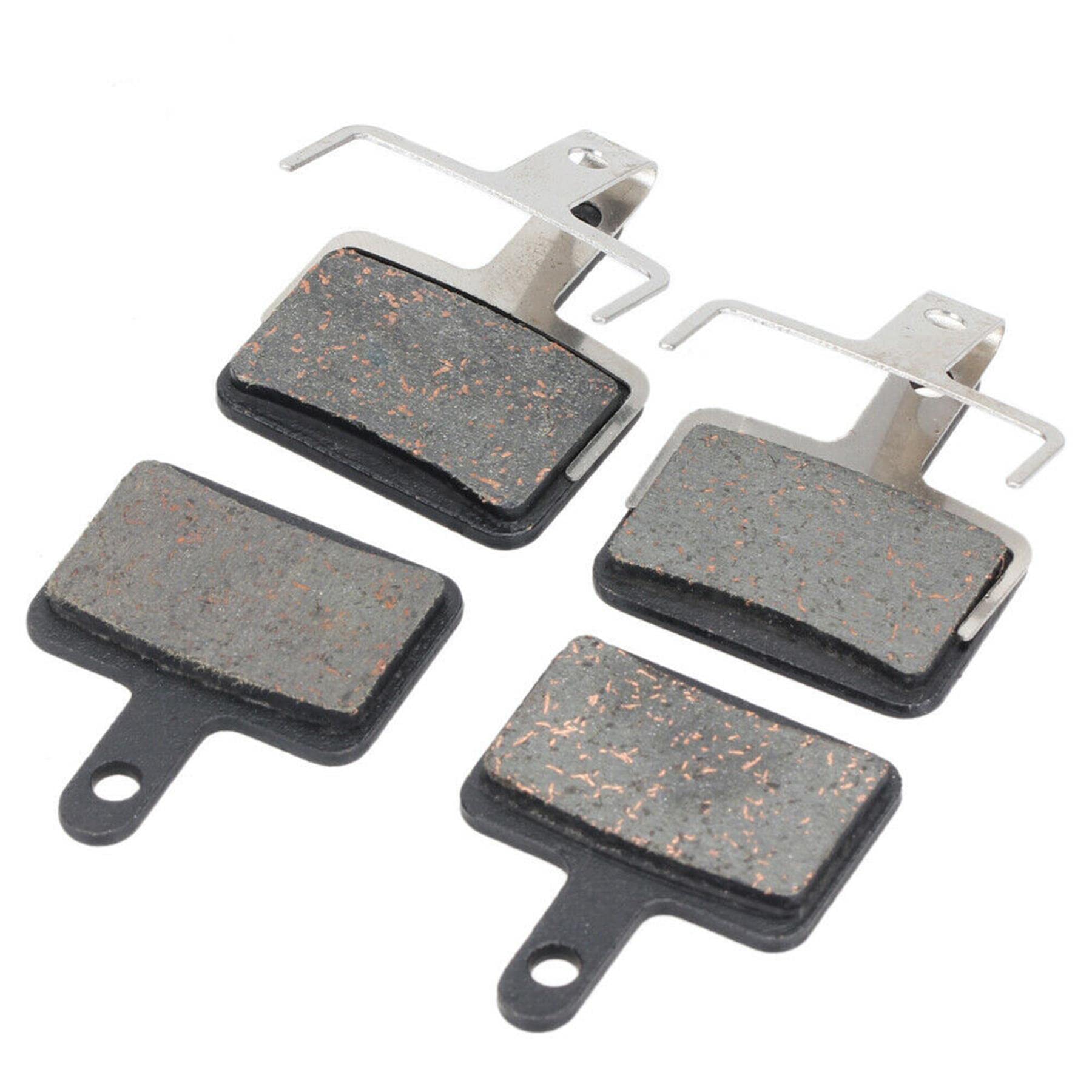 Laxzo ® 2 Pairs Of Bicycle Brake Pads Disc Brake Pads Bike Brake Pads Set For Shimano M375 M445 M446 And Replacement Disc Brake Pads for Mountain Road Bicycle