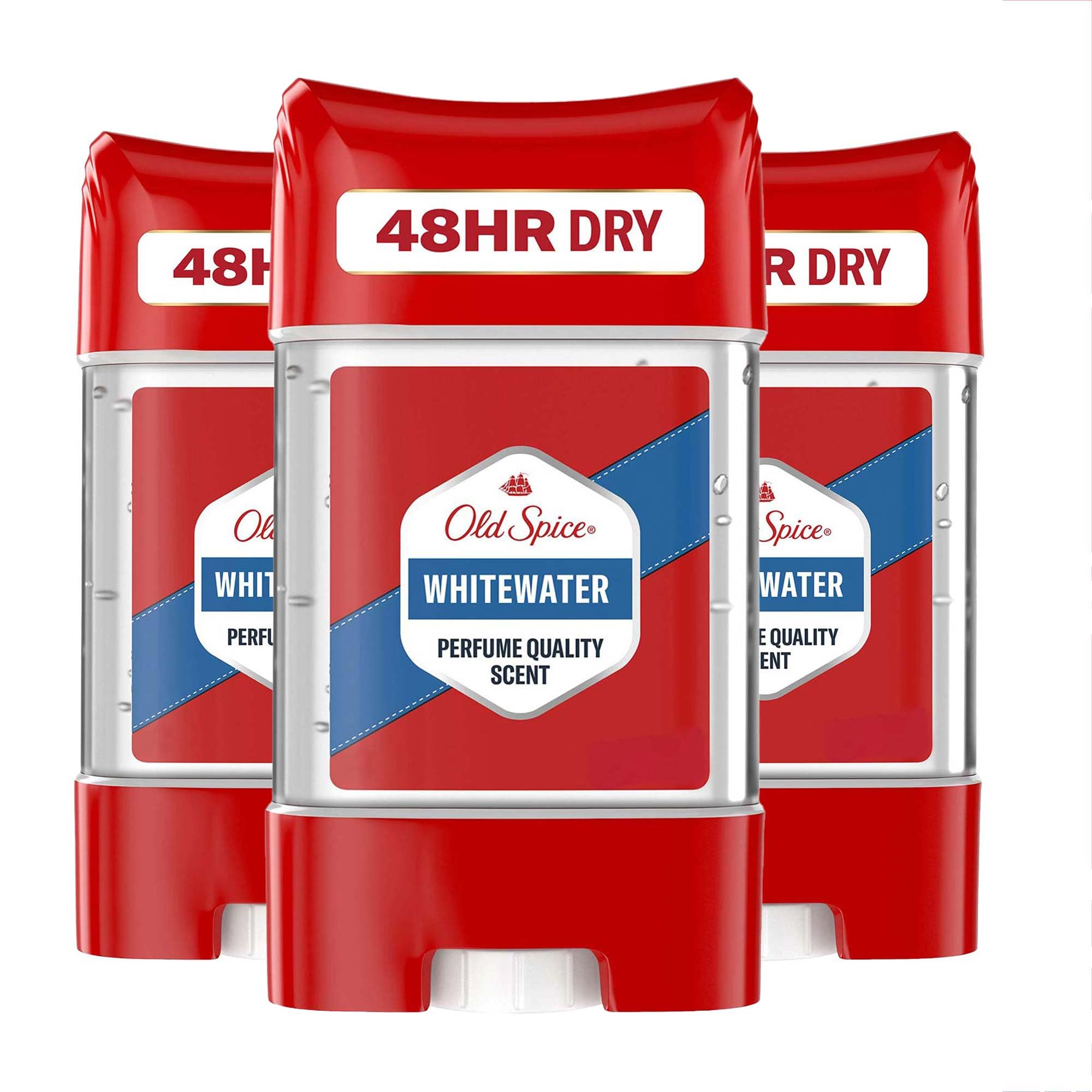Old Spice Whitewater Erkekler için Terleme Önleyici Deodorant Clear Jel Stick 70 ml 3lü paket