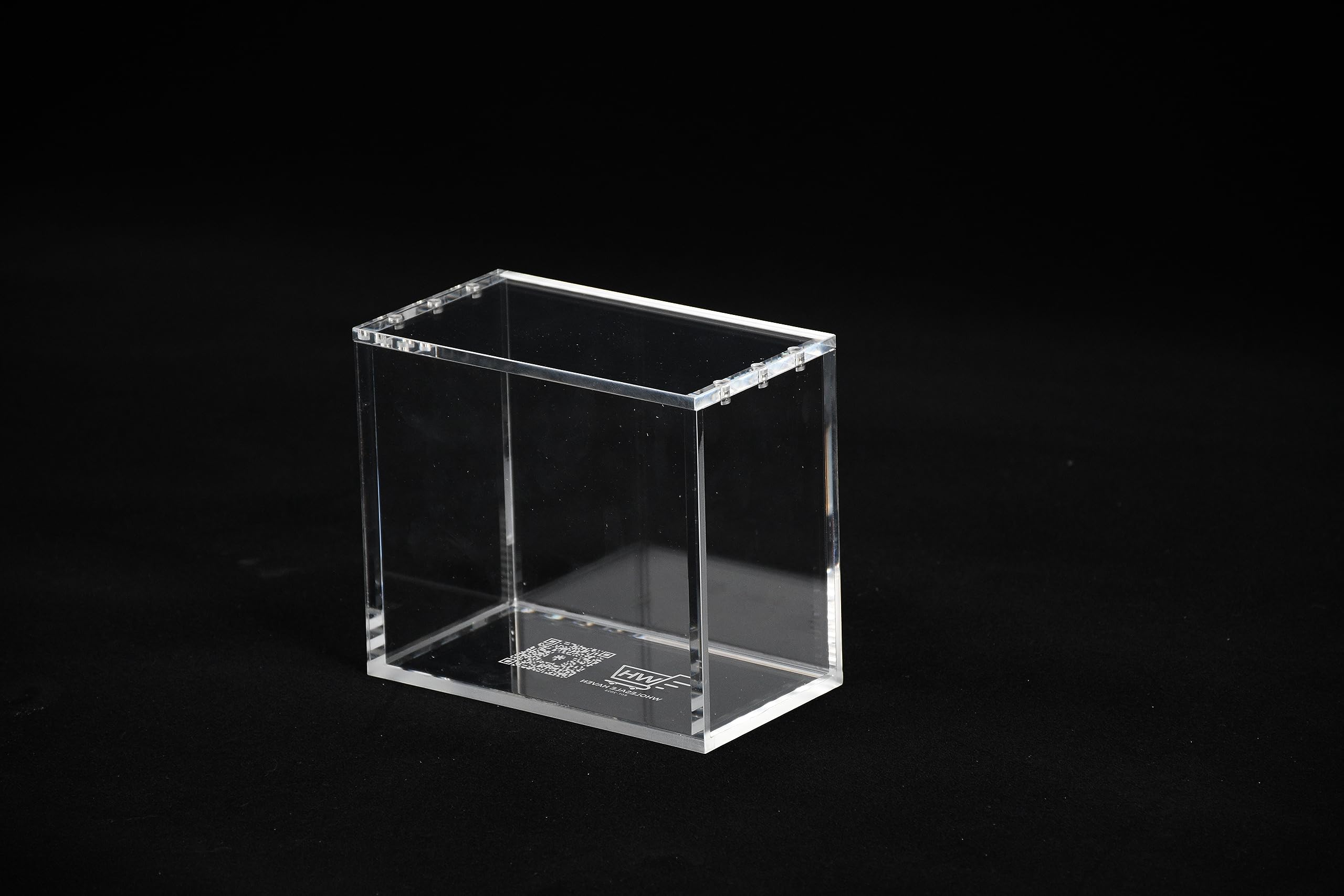 Acrylic Display Case for Pokemon Booster Box 5MM Thick with Strong Magnetic Grip