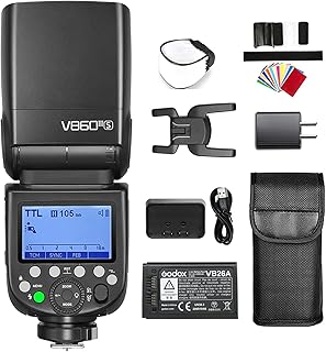 Godox V860III-S Flash for Sony Camera Flash Speedlite, 2.4G Wireless HSS 1/8000s, 2600mAh Li-ion Battery, 10 Levels LED Modeling Lamp Compatible for Sony A7III A7RII A7IV A6400 A6500 A9 A7S