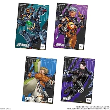 apex ウエハース　各種 Apex Legends™ Wafers｜発売日：2024年4月8日｜バンダイ