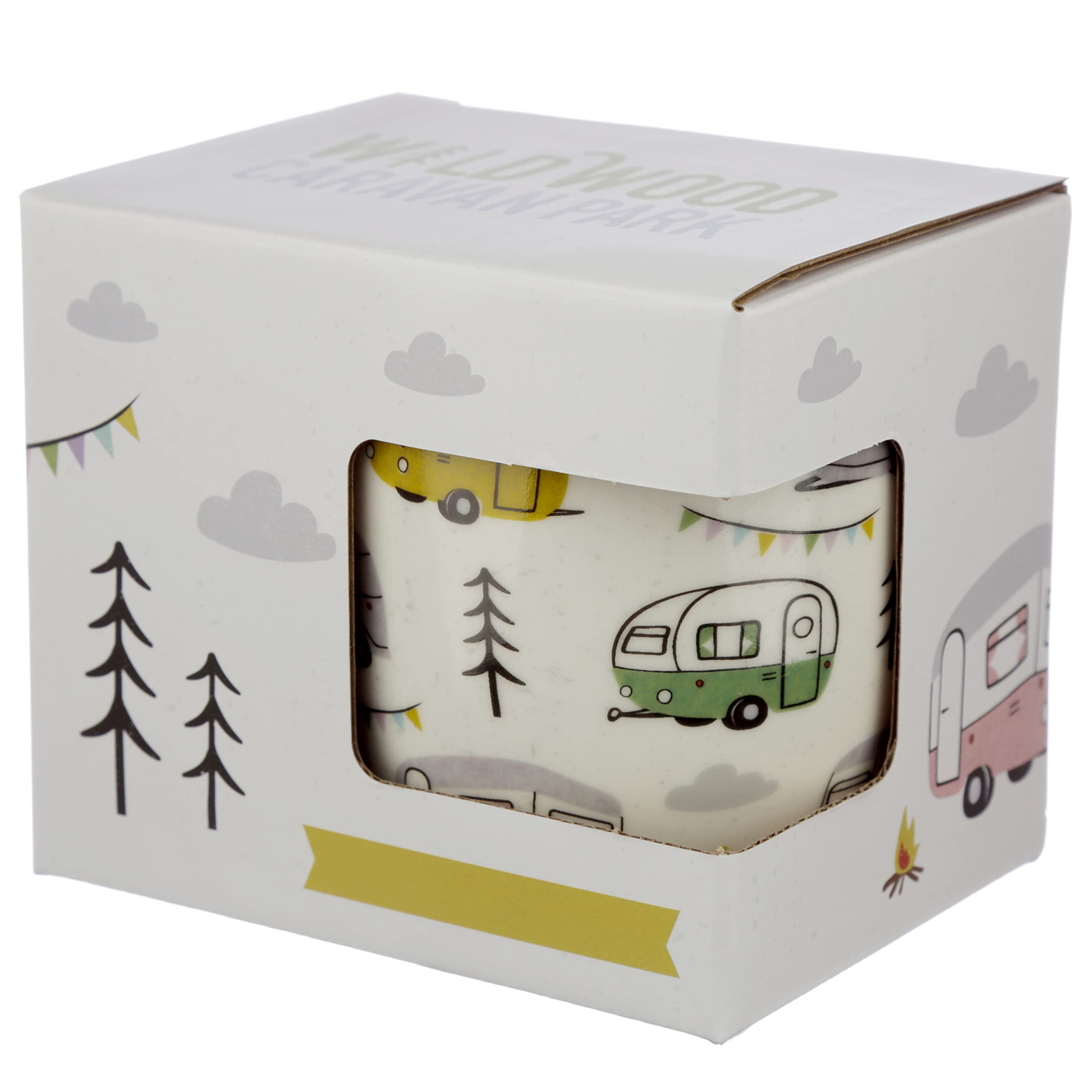 Tasse à Café Wildwood Caravan - Porcelaine Multicolore - 300 Ml