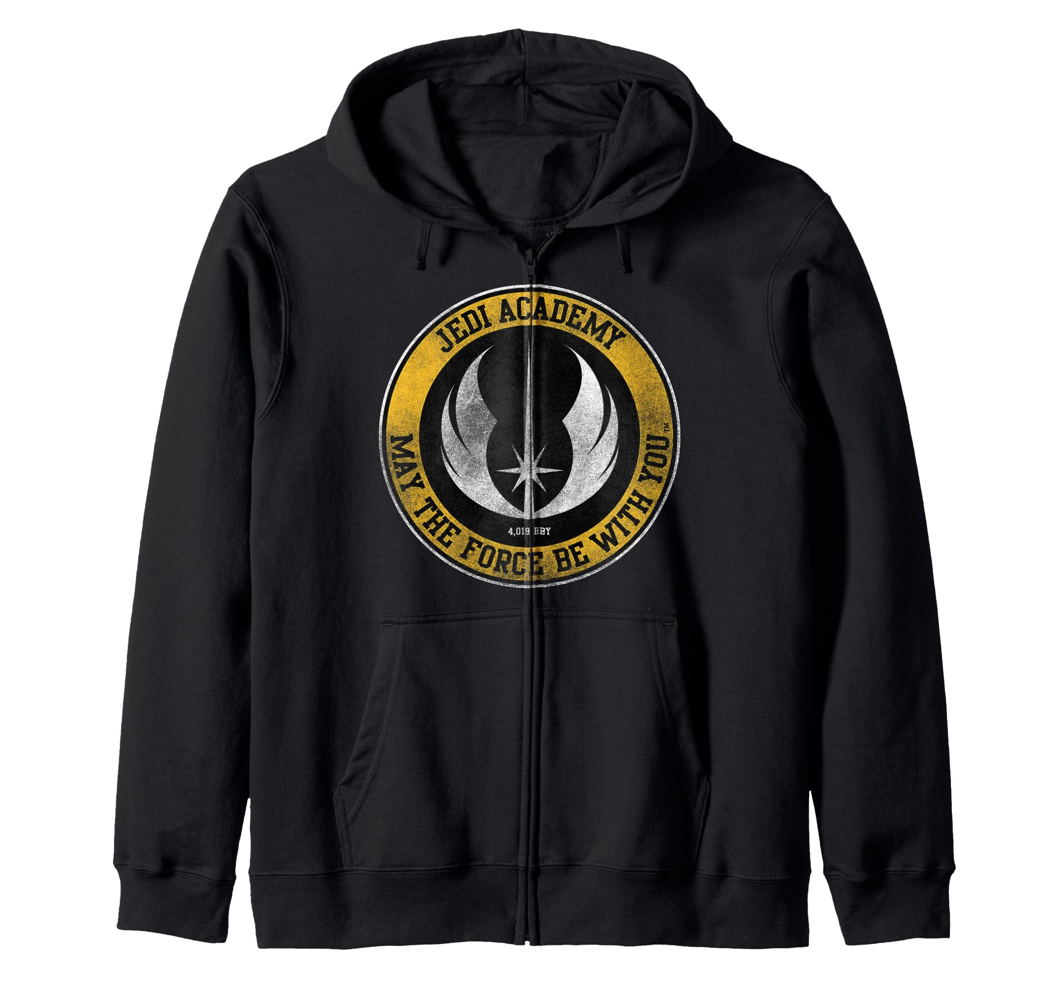 Star Wars Jedi Academy May The Force Be With You Logo Zip Hoodie