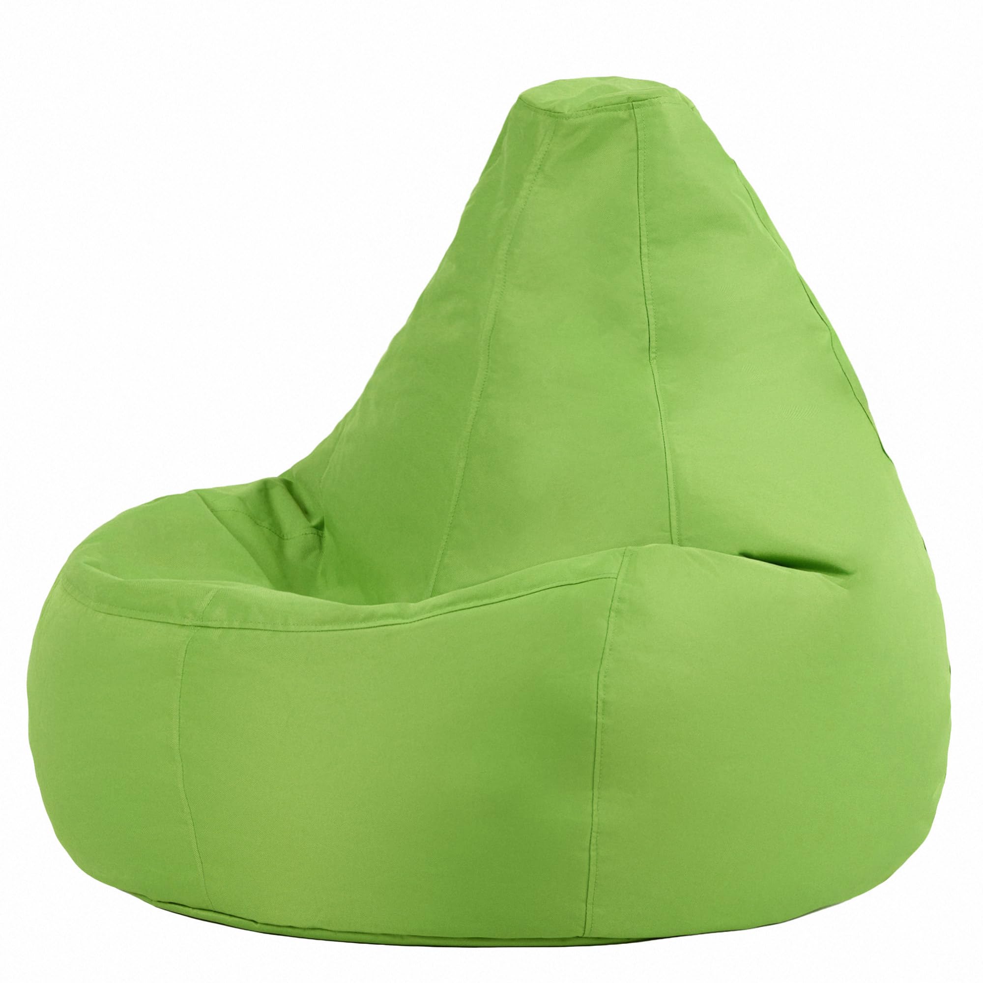 icon Dalton High Back Adult Gaming Indoor Outdoor Bean Bag Chair - Green