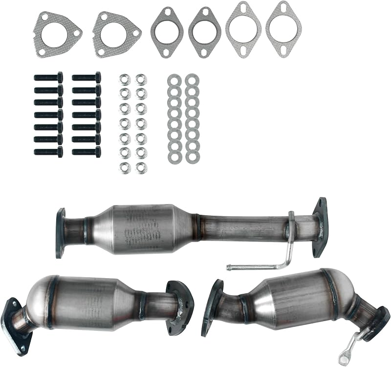Conversor catalítico RZOCARULE para Buick Enclave, Chevrolet Traverse, GMC Acadia e Saturn Outlook 3.6L – Kit