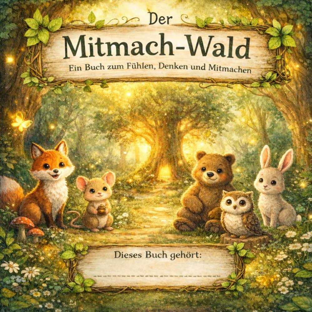Der Mitmach-Wald: Ein Buch zum Fühlen, Denken und Mitmachen