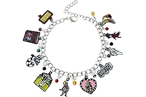 DianViVi Horror Charm Bracelet Beetlejuice Jewelry Gifts