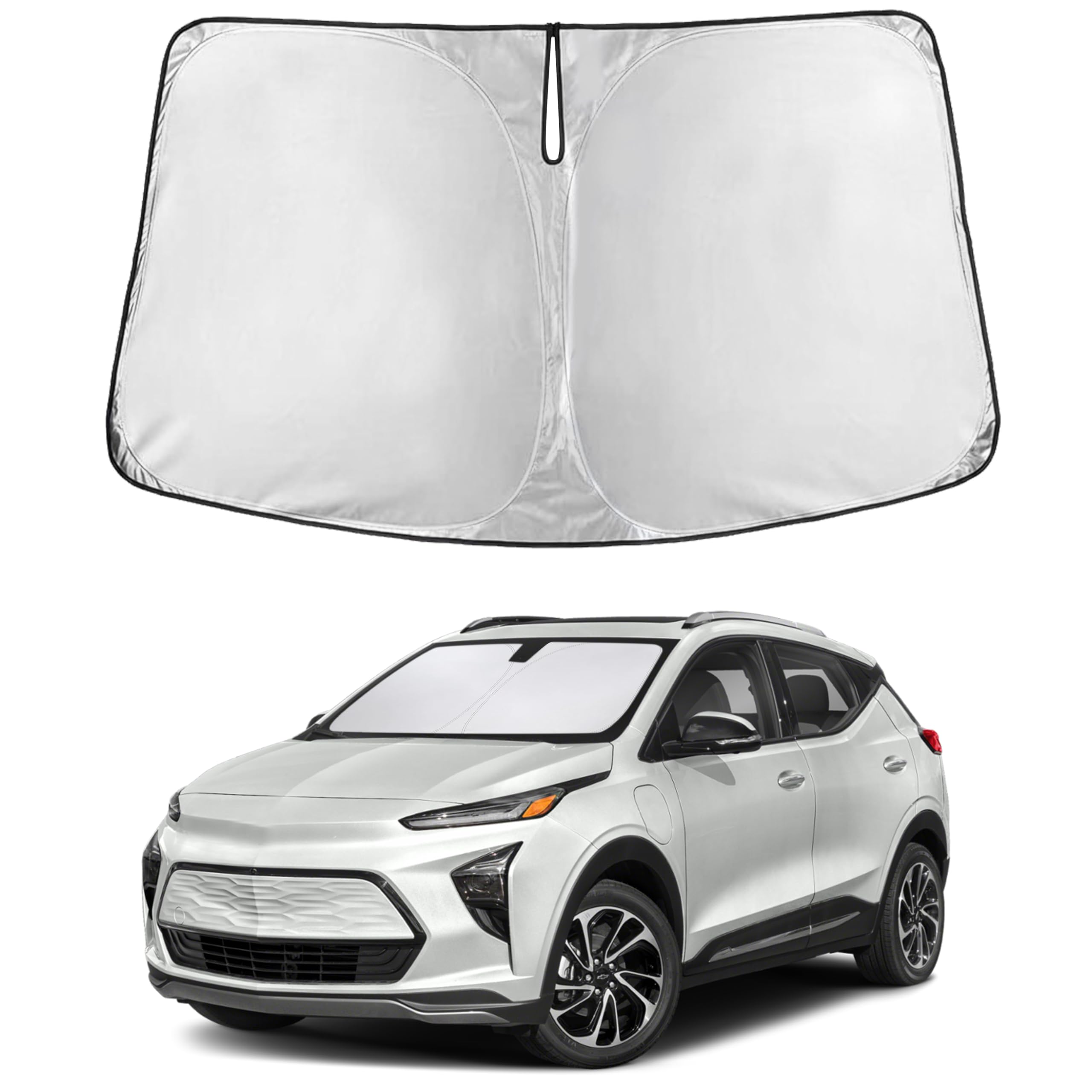 EcoNour Windshield Sunshade Compatible for Chevrolet BoltEUV 2022 2023 2024