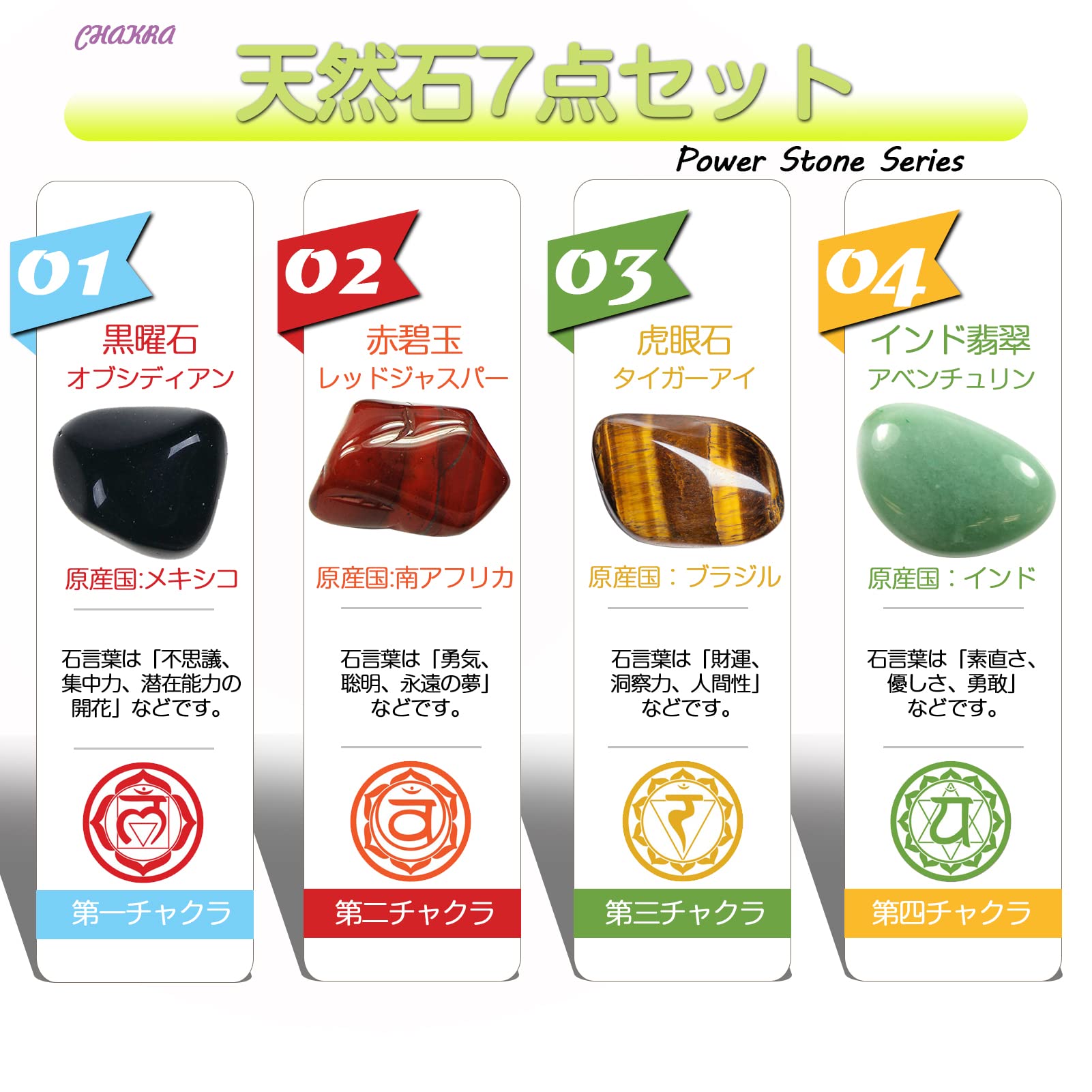 Amazon | QISHUO 子供 鉱石 コレクション 天然石 原石 パワーストーン