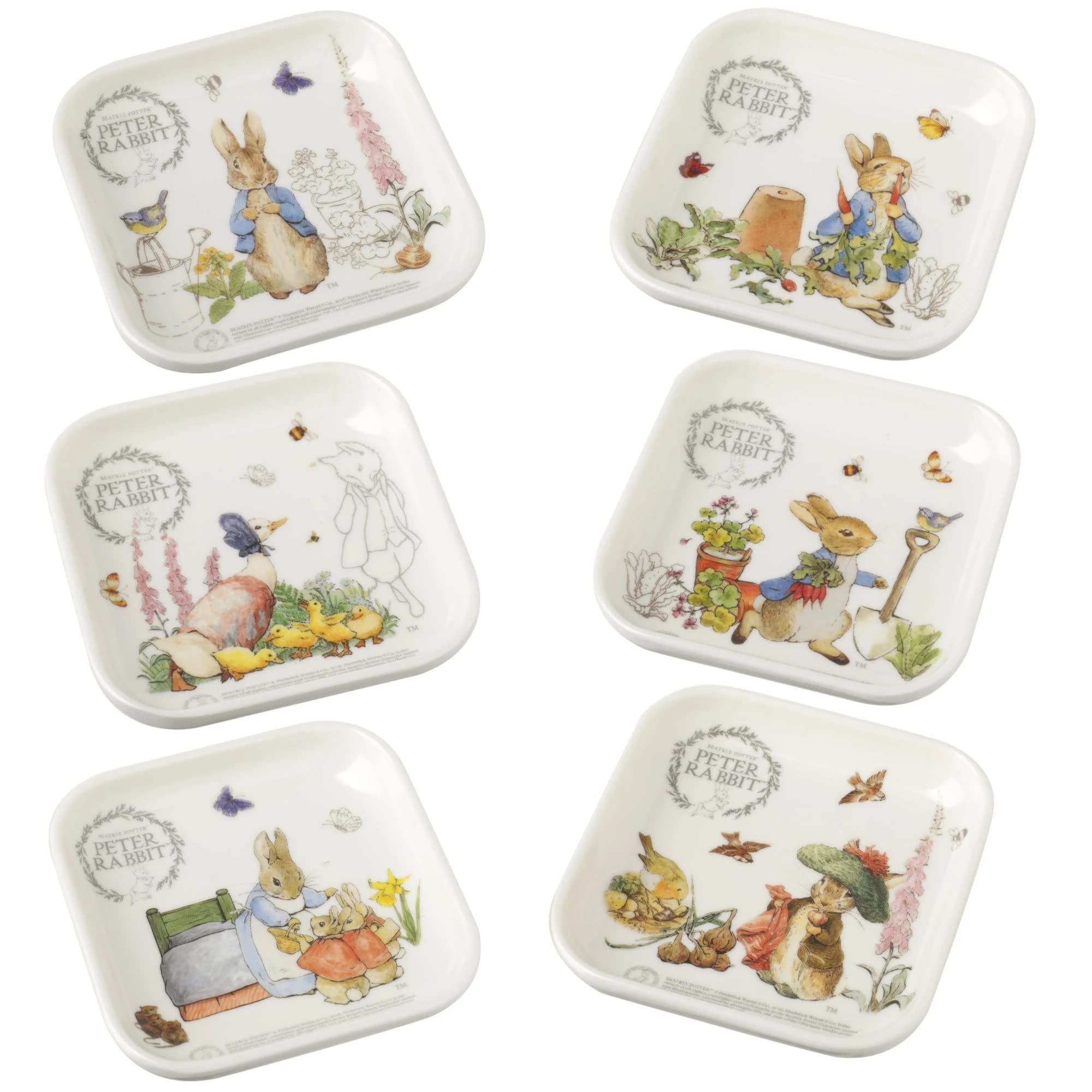 Peter Rabbit Original Melamine Trinket Tray (Cdu96)