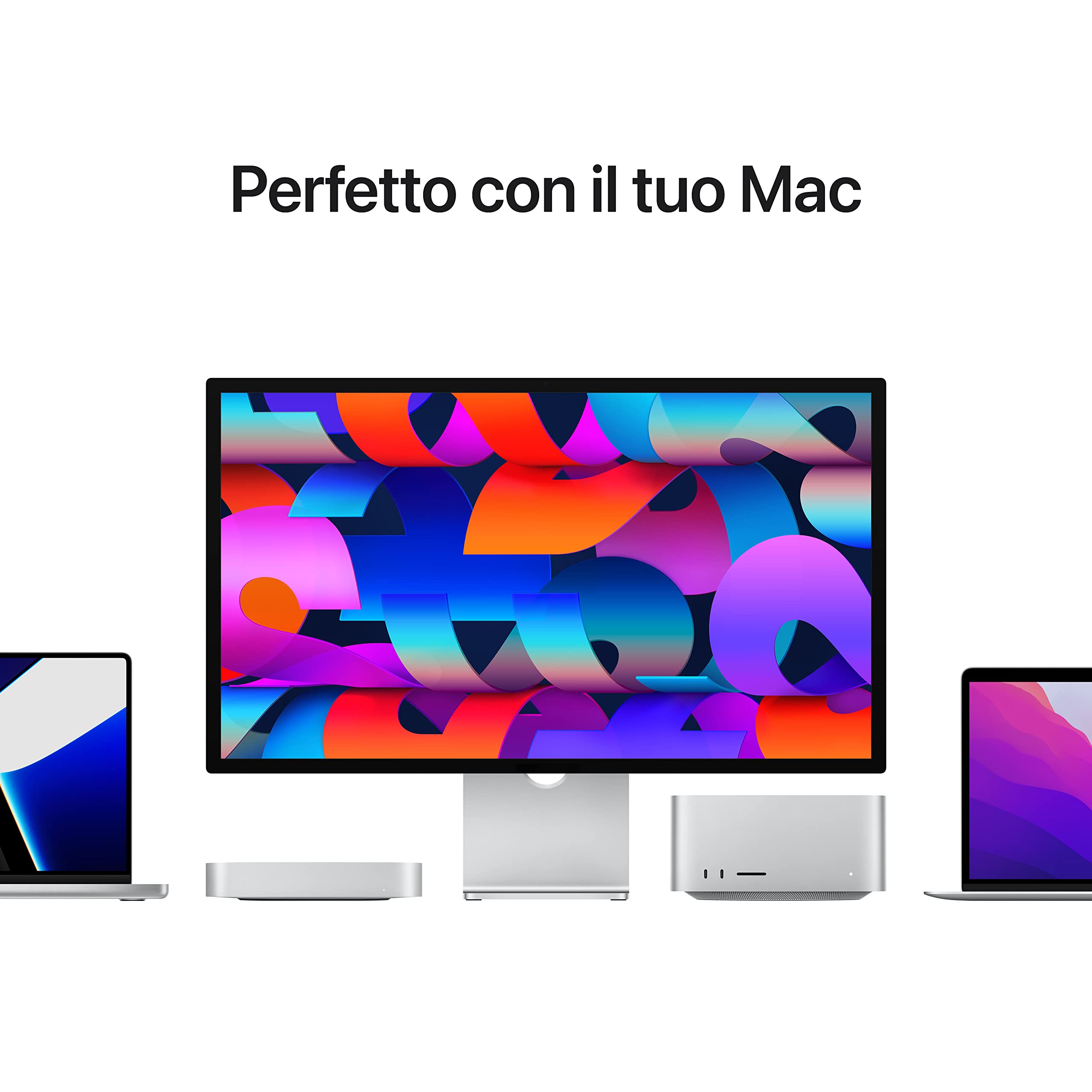 Apple Studio Display - Vetro standard - Sostegno a inclinazione e altezza regolabili ​​​​​​​ (2025)