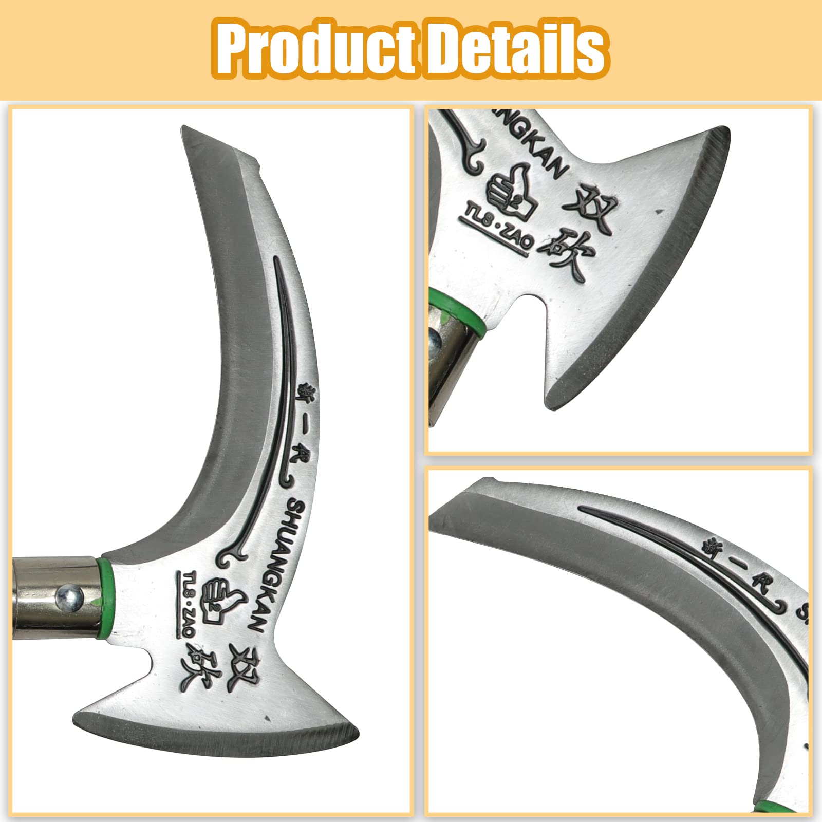 Special Operations Titanium Double Scythe Power Sword, image size:1600x1600