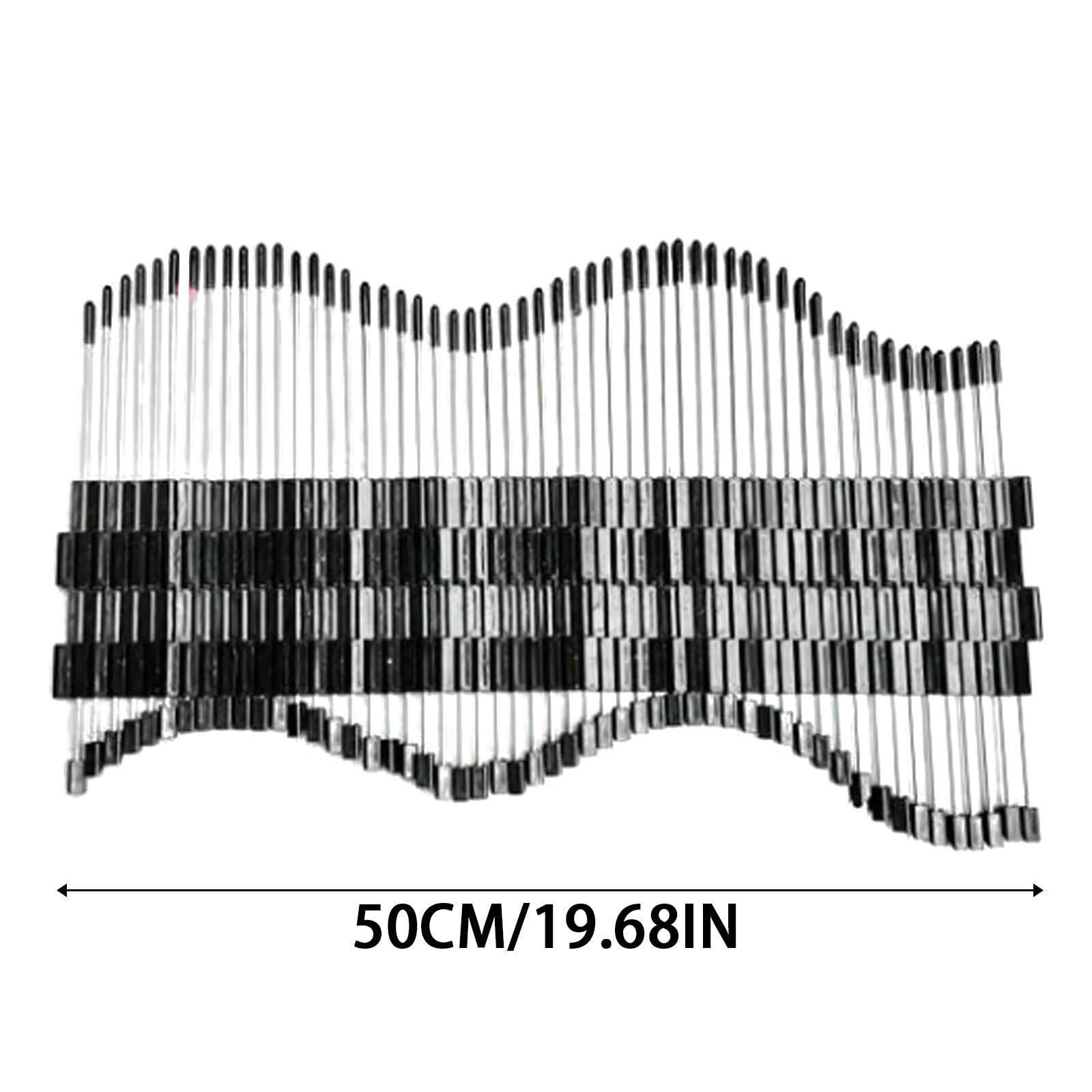 Strumento di profilazione per tubi multi-superficie, nuovo strumento di misurazione per contorni, copertura completa ad alta precisione, duplicatore di contorni assemblato smontato (nero, 50 cm)