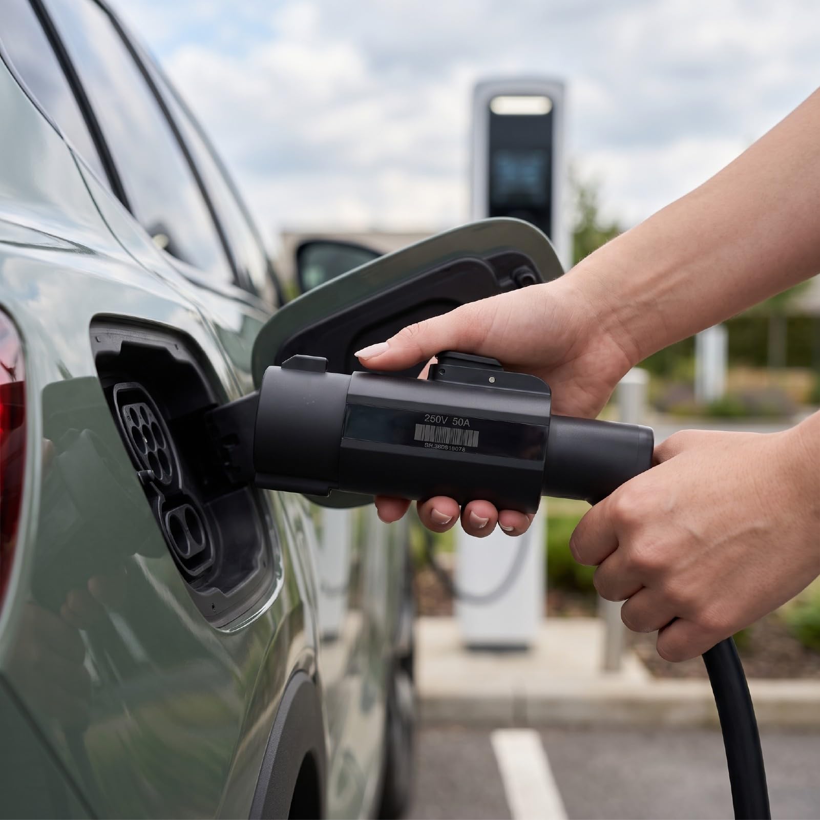 Generic 50A J1772 do Nfit dla ACS Adapter do ładowania Pojazdów Elektrycznych Niezawodna Konstrukcja dla Nfit ACS Alliance EVs Stop Miedzi 1 Jednostka
