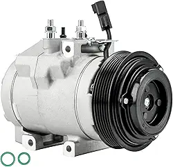 KAX Compressor AC 98324 serve para 2011-2016 250 Super Duty, 350 Super Duty, 350, 450 Super Duty, 2021-2022 E-350 Super Duty, compressor de ar condicionado