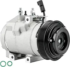 KAX Compressor AC 98324 serve para 2011-2016 250 Super Duty, 350 Super Duty, 350, 450 Super Duty, 2021-2022 E-350 Super Duty, compressor de ar condicionado